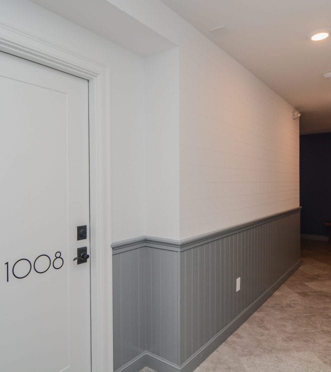 Schoolhouse Commons interior hallway