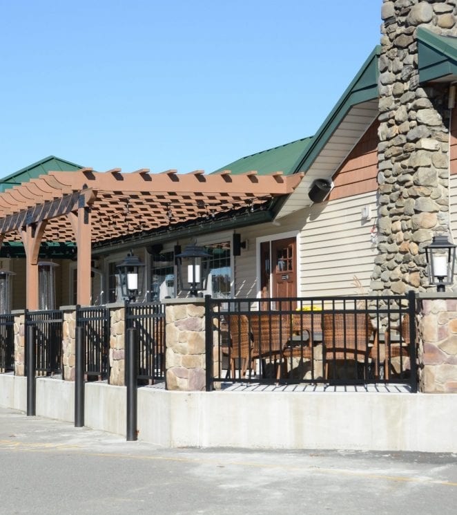 Fireside Restaurant outdoor seating