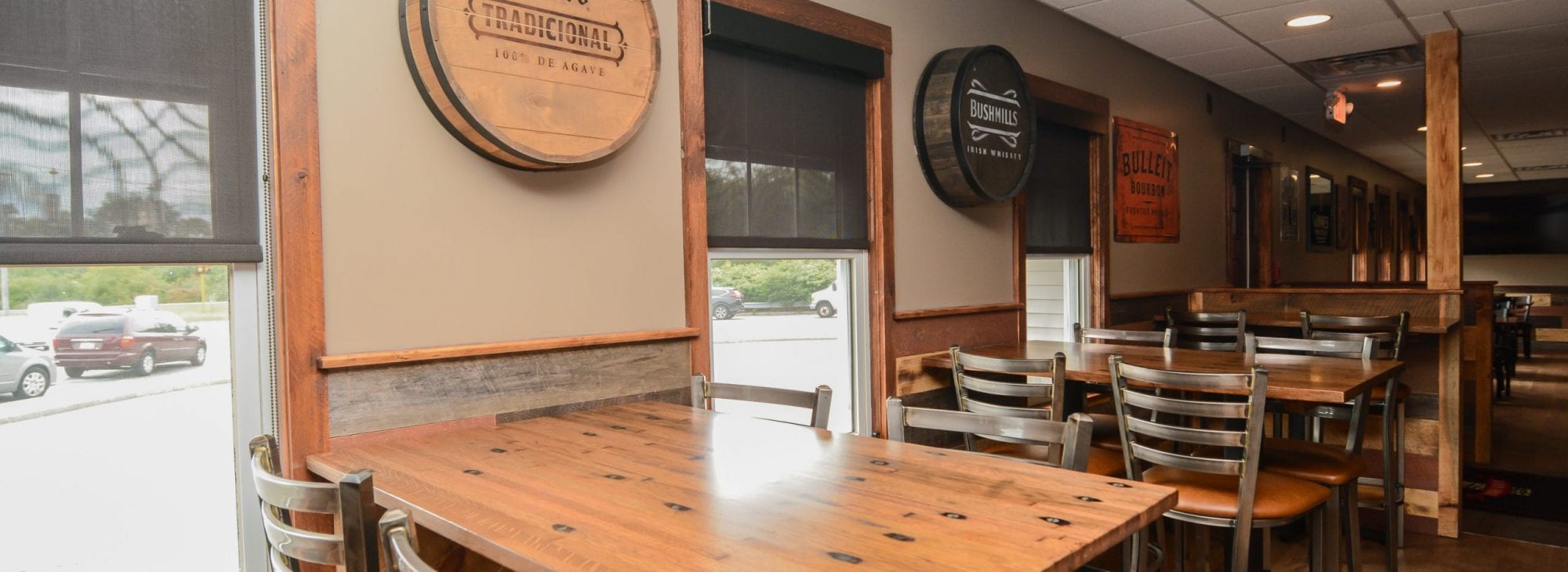 Fireside Restaurant tables