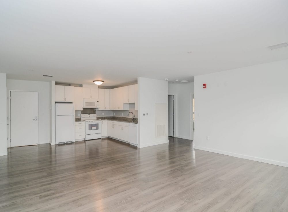 Residences at Fairmount Station kitchen