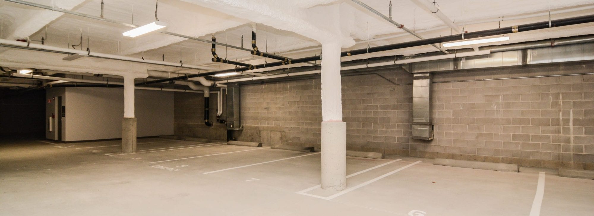 Residences at Fairmount Station parking garage