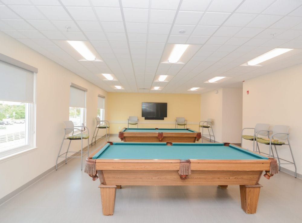 Salem Community Life Center pool tables
