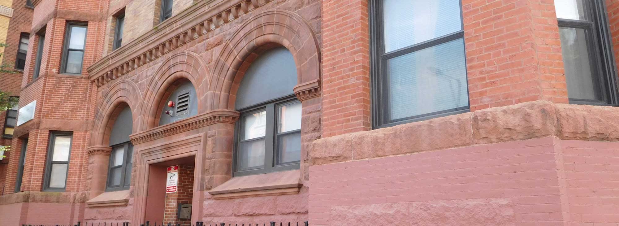 Lionhead brick exterior