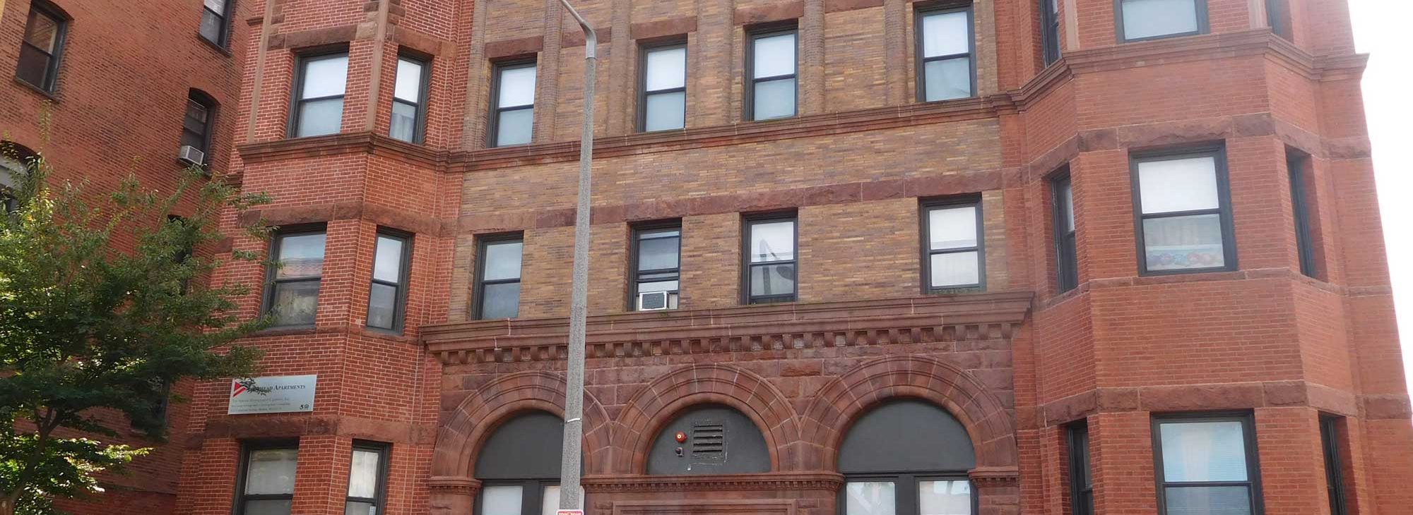 Lionhead brick exterior