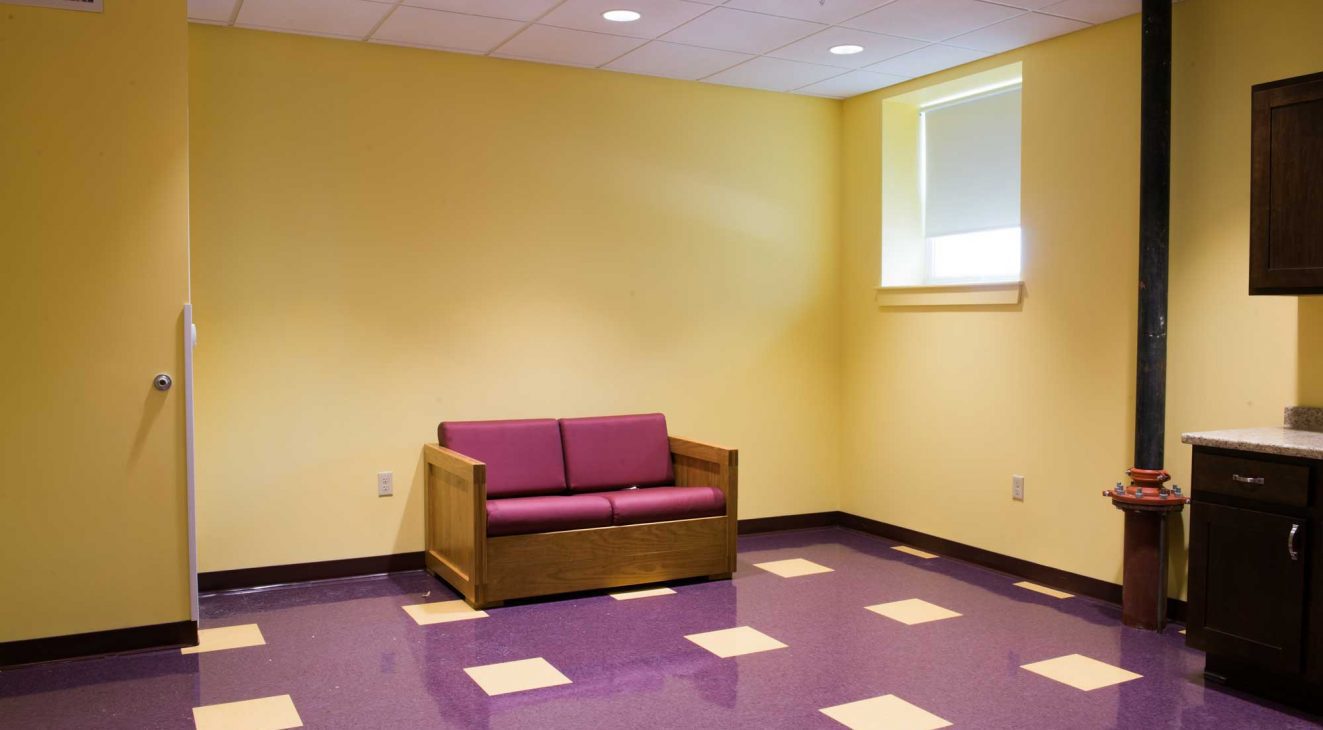 St Mary Center for Women and Children common area