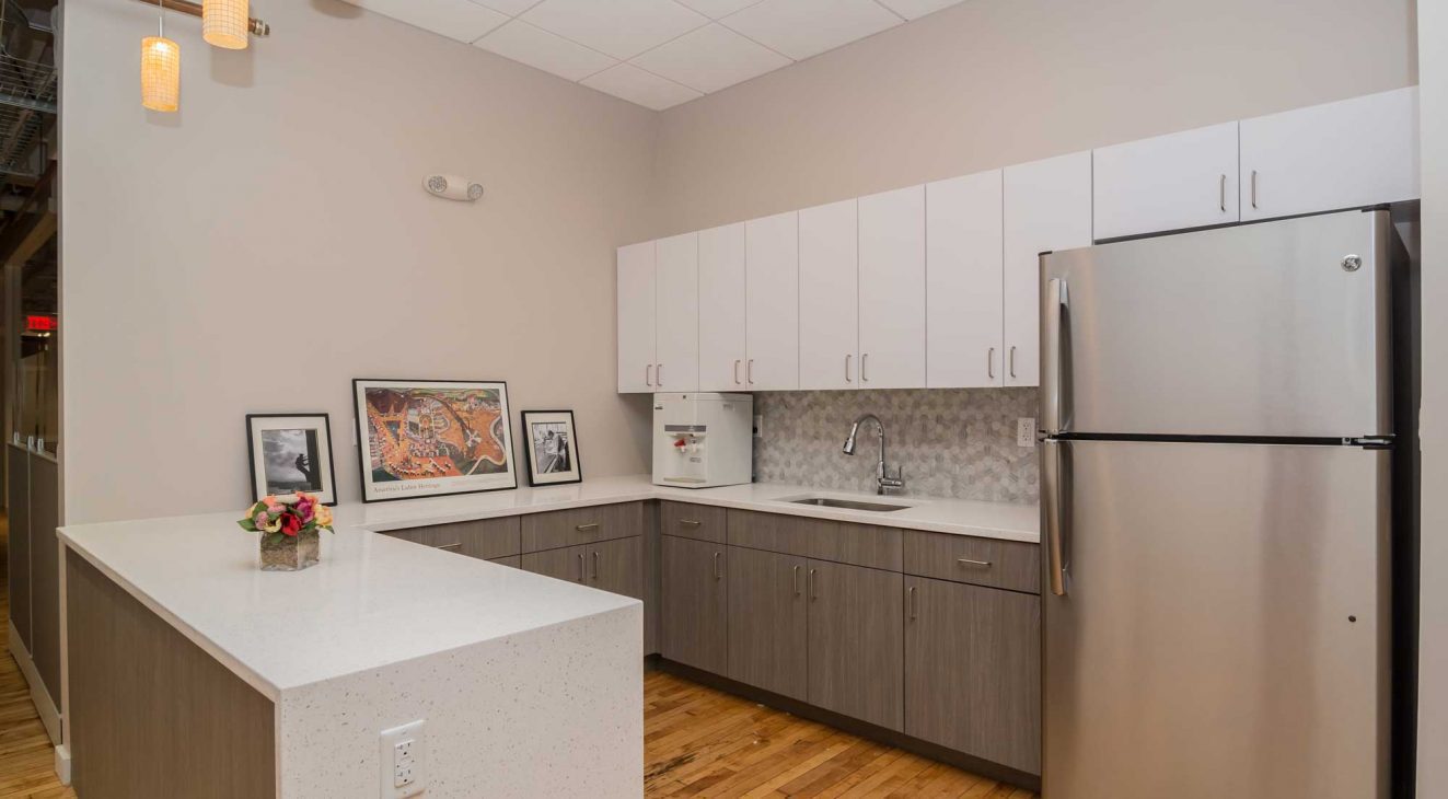 Segal Roitman office kitchen