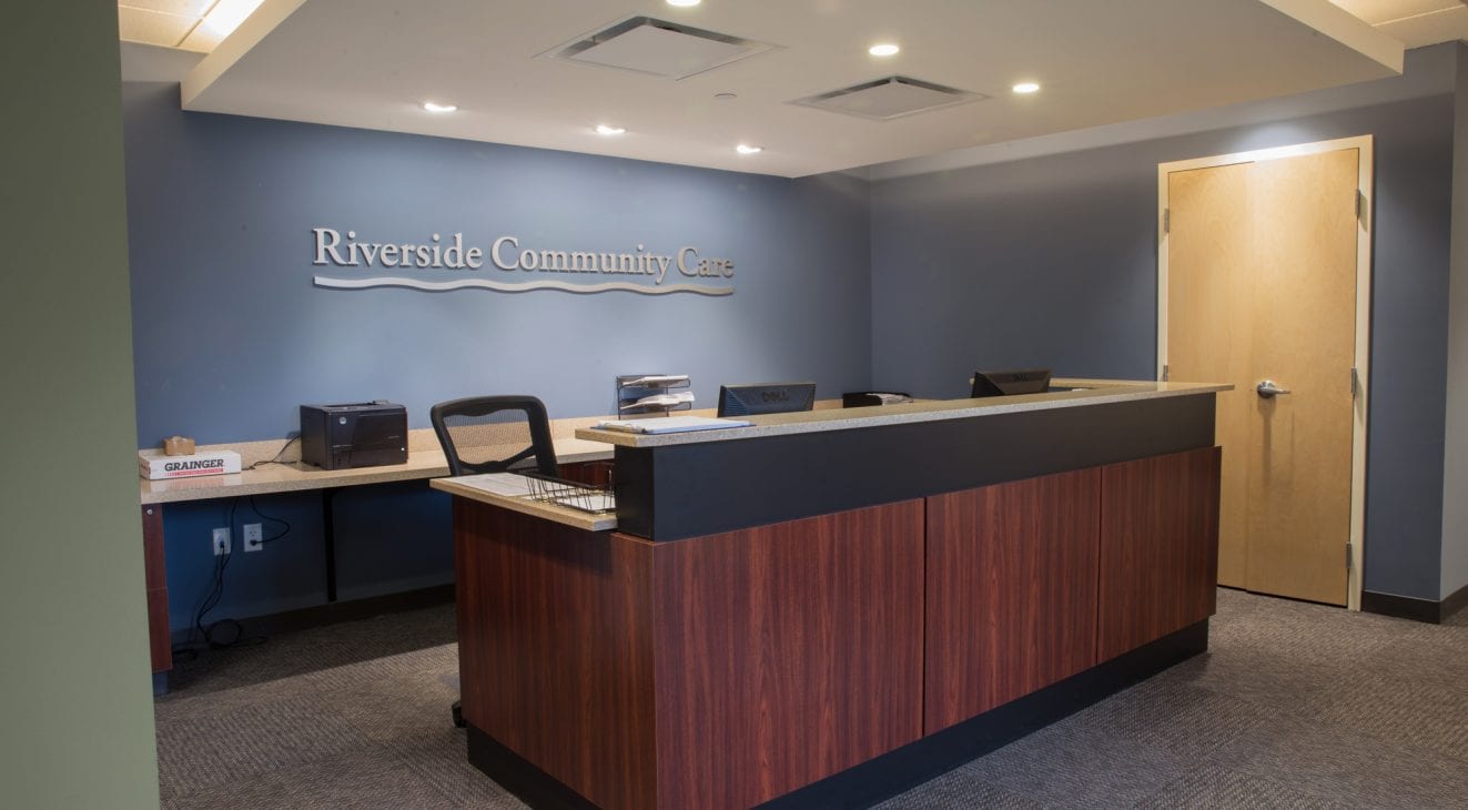 Riverside community care front desk